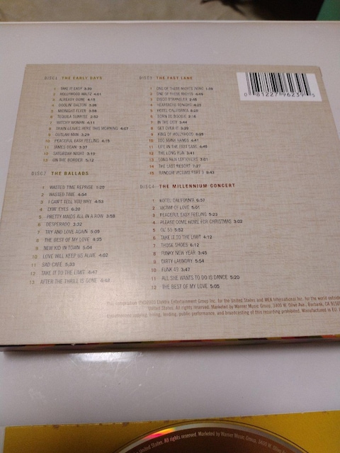 C[OX A EAGLES SELECTED WORKS 1972-1999  CD/DVD/rfI 