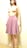美品☆フリーズマート☆大人ピンクのピーチ素材スカートB437☆3点で即落