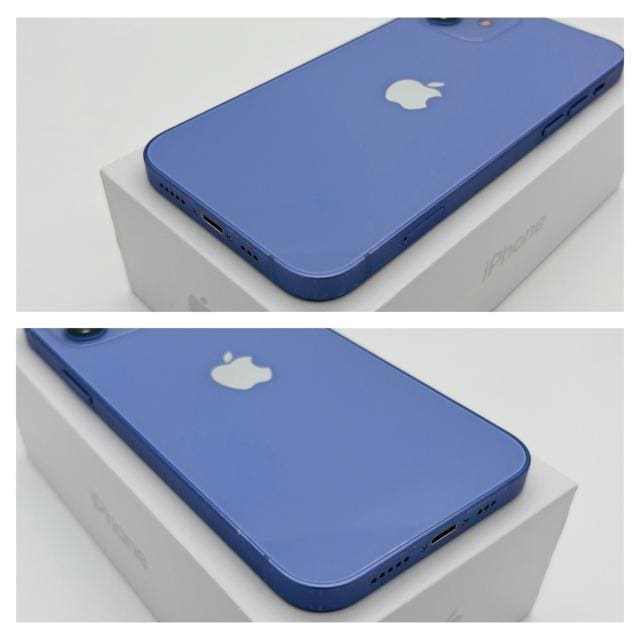 B 100% iPhone 12 128 GB SIMt[ p[v {  Ɠd/AV 