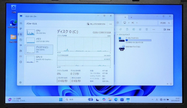 Panasonic Let'snote Corei5 16GB SSD512GB WebJ Windows11 Office  PC{/Ӌ@ 