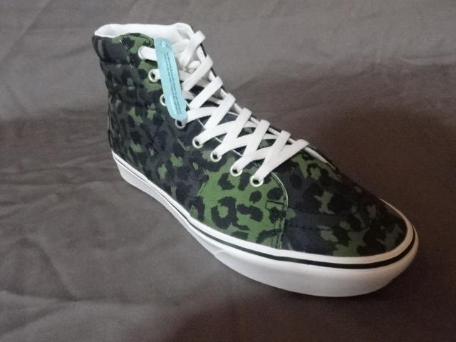 VANS】バンズ 激レア USA限定 レオパード柄【ComfyCush Sk8 Hi