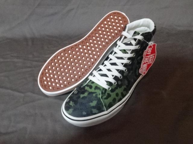 VANS】バンズ 激レア USA限定 レオパード柄【ComfyCush Sk8 Hi