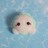 ハンドメイド♪ポンポンフェイスブローチ★海・水辺の生き物ver★カメ