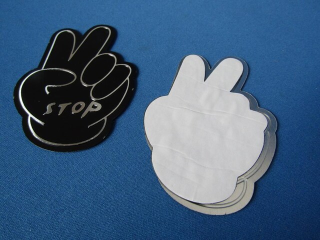 STOPIPEACE s[X Sign A~NtgfJ[ BLACK  2SET  /oCN