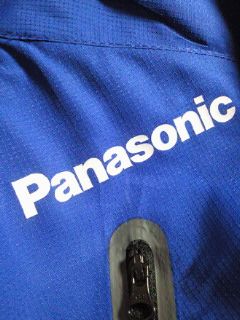 Panasonic パナソニック プリント ジャンパー ブルー Lサイズ 軽