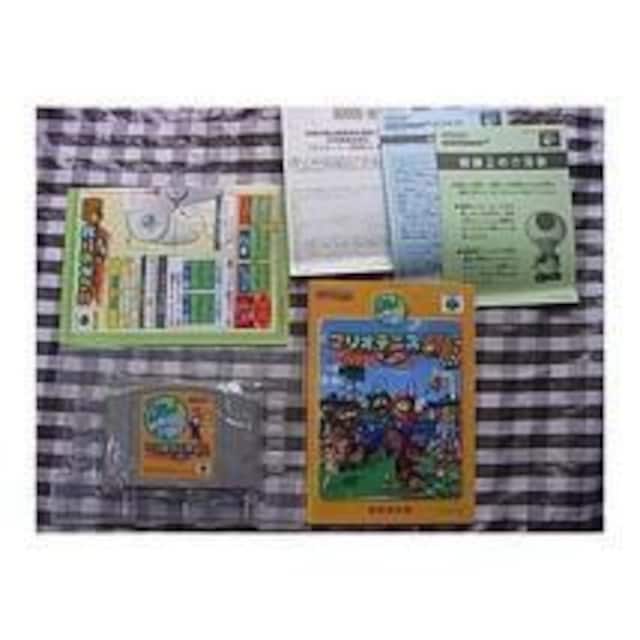 }IejX64 CVKChubN U{ Zbg N64 Mario Tennis Guide Book Strategy  Q[{/\tg 