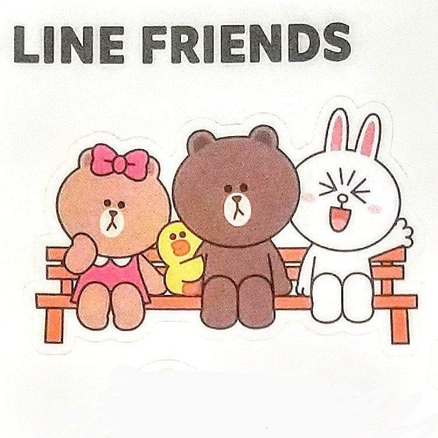 `TŁ@X}C[~@C tY X^v V[@LINE FRIENDS STAMP STICKER@Qg(䎆t)  Aj/R~bN/LN^[ 