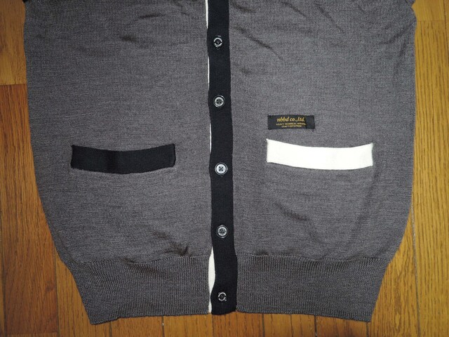 NEIGHBORHOODlCo[tbh jbg J[fBK xXg S Dn  2FACE CARDIGAN VEST  uh 