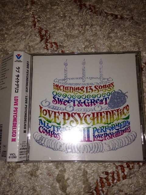 uTCPfR@LOVE PSYCHEDELICO III@Ǖi   ^gObY 