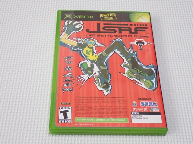 xboxSEGA GT 2002 & JET SET RADIO FUTURE CO kĔ   Q[{/\tg 