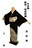 【最高峰】【未使用品】作家物 蘇州・汕頭シシュウ; 金糸 飛鶴風景花文 比翼 黒留袖 身丈156cm 裄丈63.5cm T3535