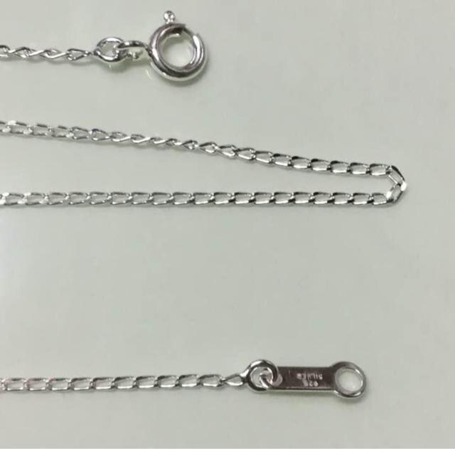 silver925/2ʃJbg약`F[lbNX45cm Vo[925/1.3mm