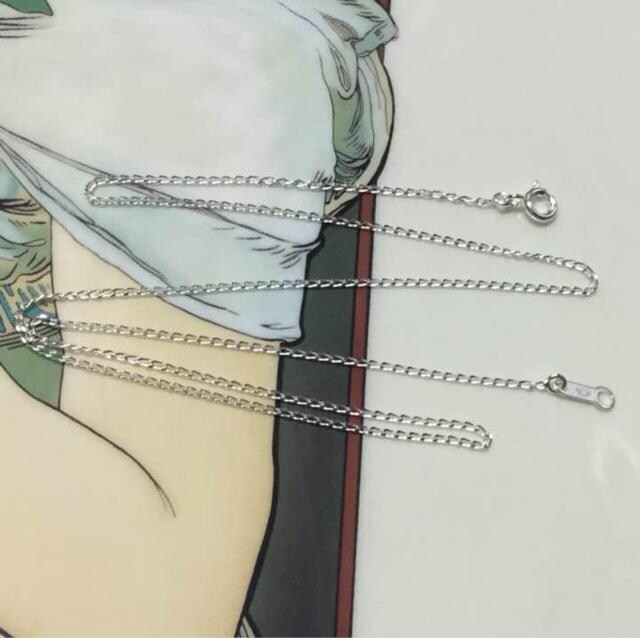 silver925/2ʃJbg약`F[lbNX45cm Vo[925/1.3mm