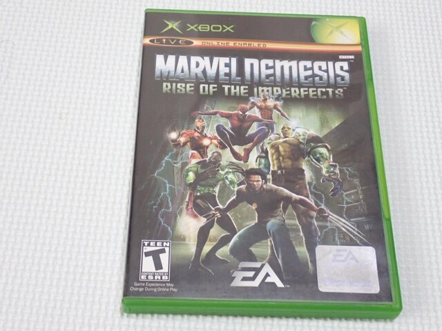 xboxMARVEl NEMESIS RISE OF THE IMPERFECTS CO kĔ   Q[{/\tg 