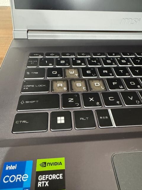 Q[~Om[g MSI Thin 15 B13VE i7-13620H 32GB RTX4050 SSD 1TB  PC{/Ӌ@ 