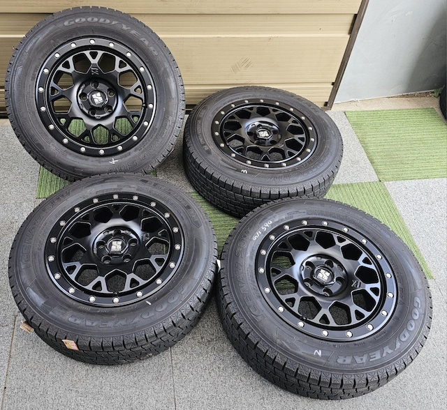 XTREME-J XJ GNXg[WFC 16C` 6.5J +35 PCD112~p4{ZbgGOODYEAR ICE  /oCN