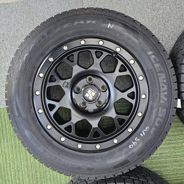 XTREME-J XJ GNXg[WFC 16C` 6.5J +35 PCD112~p4{ZbgGOODYEAR ICE  /oCN