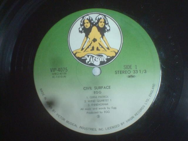 VBET[tBXiTHE CIVIL SURFACEj / GbOiEGGj ѕtLP  CD/DVD/rfI 