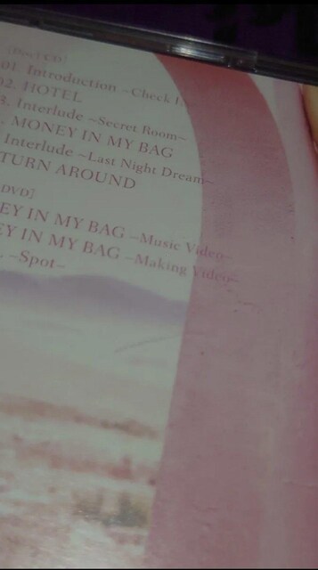 @@HOTEL@cҖ@CD@& DVD@MONEY IN THE BAG  ^gObY 