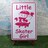 新品【ブリキ看板】Skateboard/スケボー Little Skater Girl