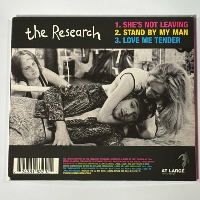 The Research / She's Not Leaving  CD/DVD/rfI 