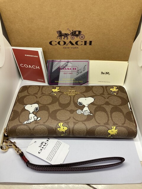 COACH@R[`@CE705@z@R[`~s[ibc(Peanuts) Xk[s[EbhXgbN R{ Xgbvt 