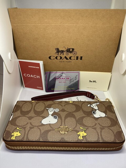 COACH@R[`@CE705@z@R[`~s[ibc(Peanuts) Xk[s[EbhXgbN R{ Xgbvt