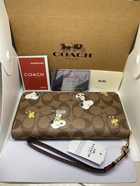 COACH@R[`@CE705@z@R[`~s[ibc(Peanuts) Xk[s[EbhXgbN R{ Xgbvt