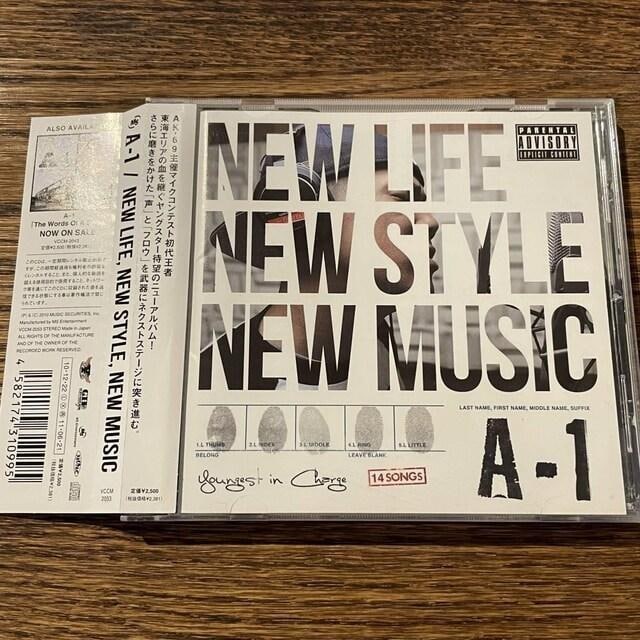 yA-1zNEW LIFE, NEW STYLE, NEW MUSIC   CD/DVD/rfI 