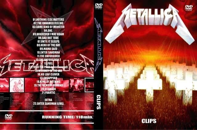 METALLICA BEST PV ^J vW CLIP   CD/DVD/rfI 