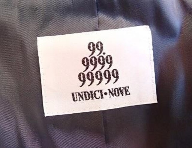UNDICI&#8226;NOVEEfBb`Em[x{ E[ m[J[ WPbg/XO[/TCY38  t@bV 