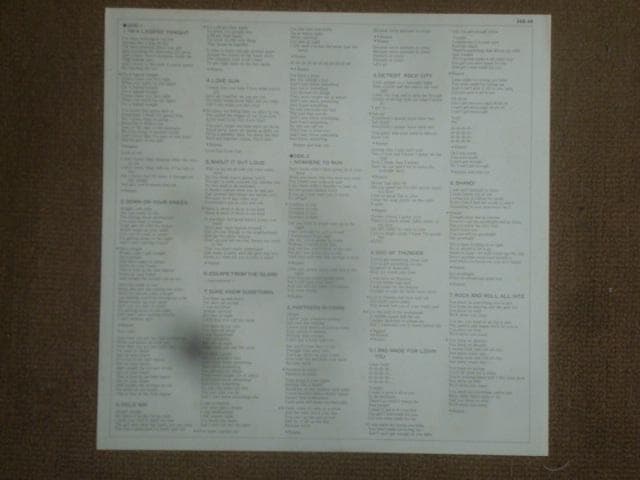 LbXEL[YiKISS KILLERSj / LbXiKISSj ѕtLP  CD/DVD/rfI 