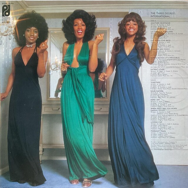 International/ The Three Degrees  CD/DVD/rfI 