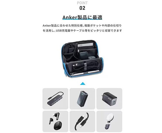 Vi AJ[ Anker Anker Smart Pouch }`|[`  0389  CeA/Ct 