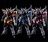 限定 HG ブラックナイトスコードルドラ リデラート機、ダニエル機、リュー機 セット