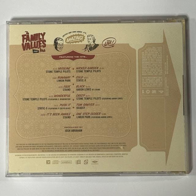 Family Values Tour 2001 Cu  CD/DVD/rfI 