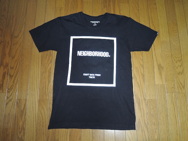NEIGHBORHOOD lCo[tbh TVc XS  BOX LOGO TEE S Jbg\[ TVc   uh 