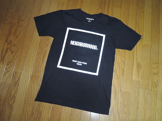 NEIGHBORHOOD lCo[tbh TVc XS  BOX LOGO TEE S Jbg\[ TVc  uh 
