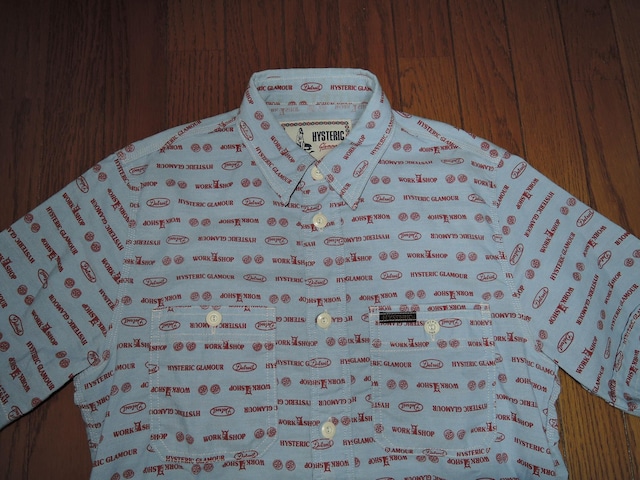 HYSTERIC GLAMOUR qXebNO}[ Vc S fr K[ S LOGO Vc WORK  uh 