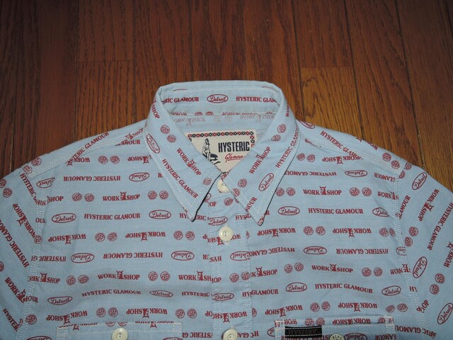 HYSTERIC GLAMOUR qXebNO}[ Vc S fr K[ S LOGO Vc WORK  uh 