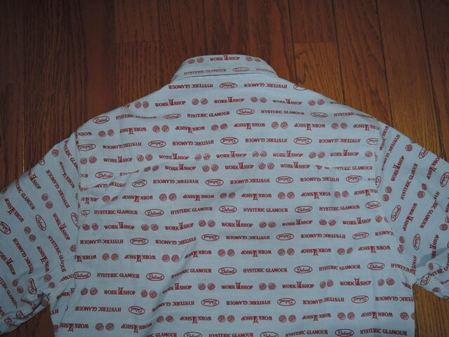 HYSTERIC GLAMOUR qXebNO}[ Vc S fr K[ S LOGO Vc WORK  uh 