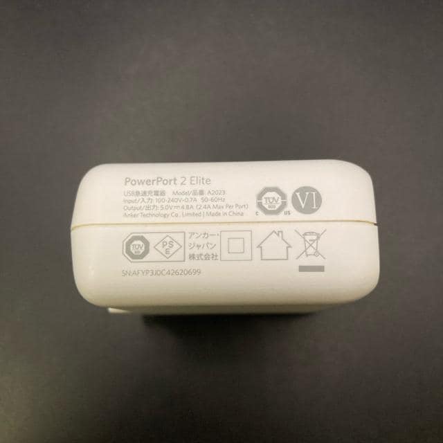 Anker AJ[ PowerPort 2 Elite USB}[d  Ɠd/AV 