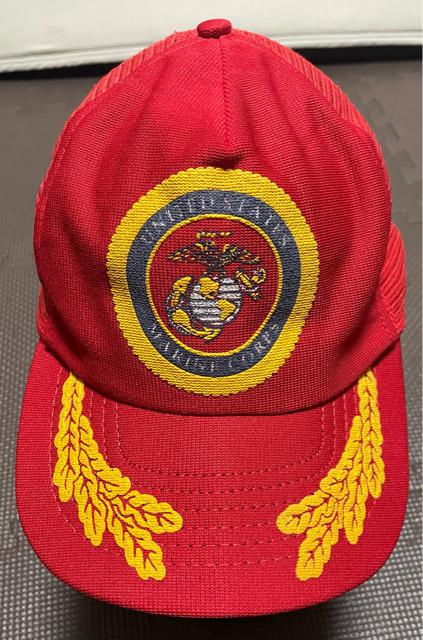 U.S. MARINE CORPS RETIRED キャップ HANK刺繍