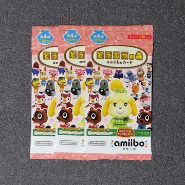 Vi J ǂԂ̐X amiiboJ[h 4e 3pbN