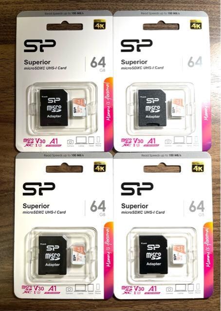 microSDJ[h 64GB (A_v^[t)VRp[y4Zbgz 