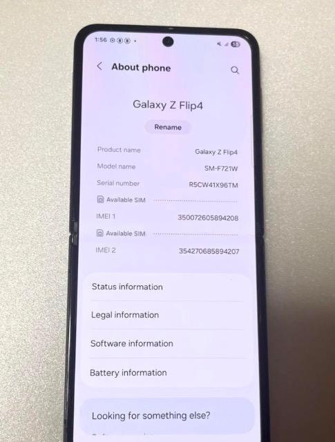 yǕizAndroid Galaxy Z Flip 4b128gbbSIMt[  Ɠd/AV 