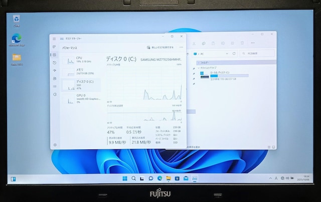 FUJITSU LIFEBOOK Corei7 8GB SSD256GB Windows11 Excel Word  PC{/Ӌ@ 