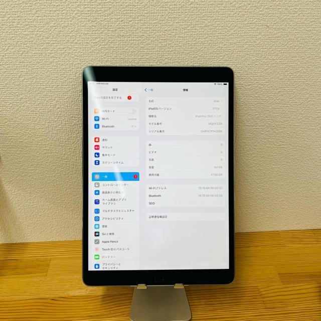 A 86% iPad Pro 10.5C` P 64 GB Wi-Fi  PC{/Ӌ@ 