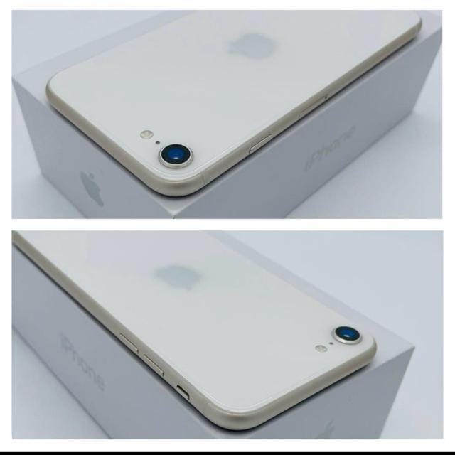 A 100% iPhone SE3 zCg256 GB SIMt[@{  Ɠd/AV 