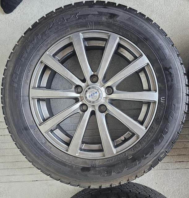ZACK JP-110 6.5J +53 PCD114.3 ObhC[ ACXirZEAU ~悤4{Zbg 215/60R16  /oCN